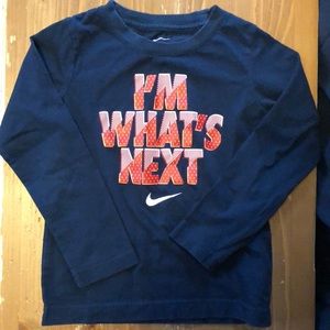 Nike “I’m What’s Next” long sleeve - Size S 4/5